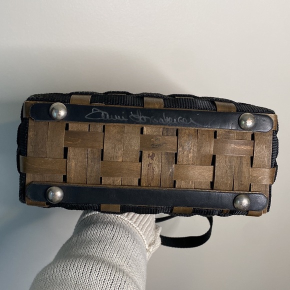 RARE Signed 2007 Longaberger To Go Basket Purse - Picture 4 of 9